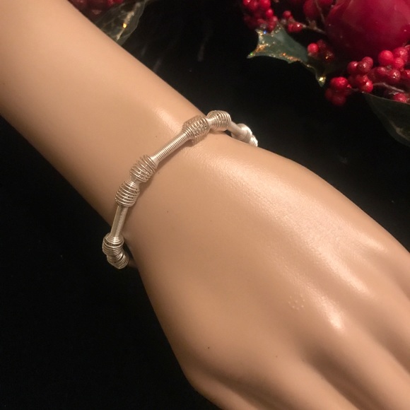 Sterling Silver Jewelry - Stamped .925 Sterling Silver Bracelet